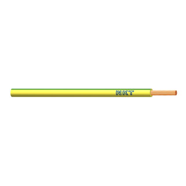 Przewód instalacyjny H07V-K (LgY) 1,5mm2 żółto-zielony 450/750V /100m/ NKT