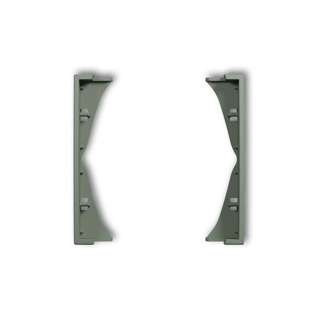 Ramka pośrednia do gniazd podwójnych szałwiowy