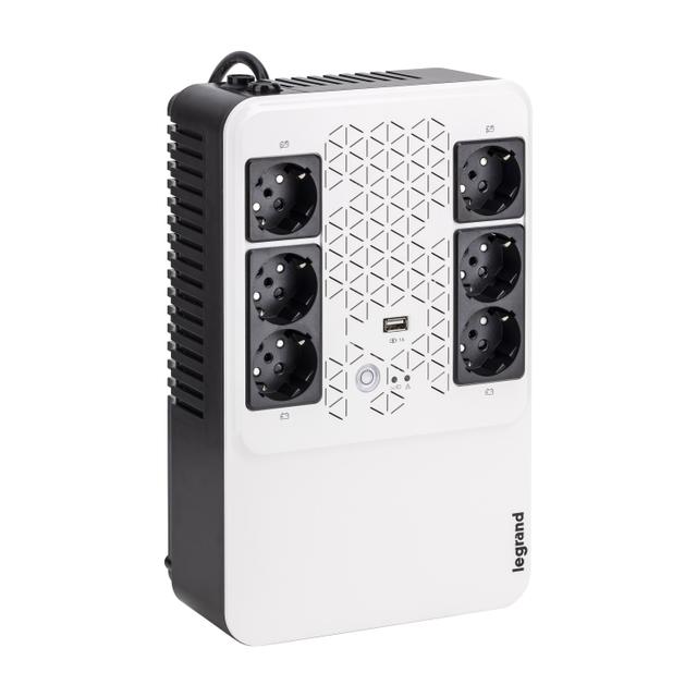 Keor Multiplug UPS 1f Line-Interactive 800VA, Legrand