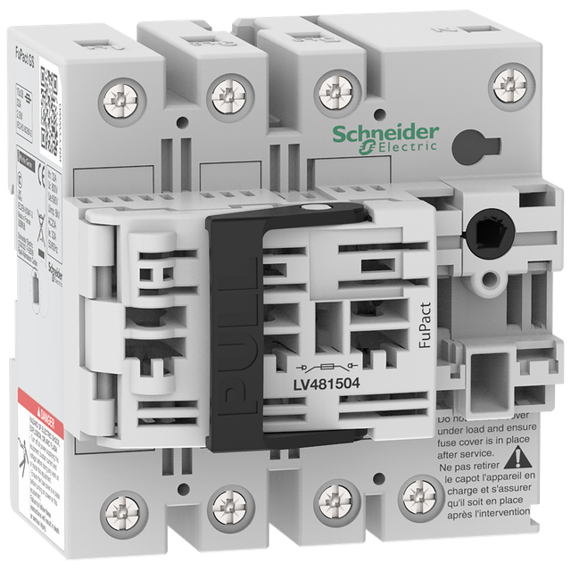 Rozłącznik bezpiecznikowy, FuPacT, 32A, 4P, NFC 10*38