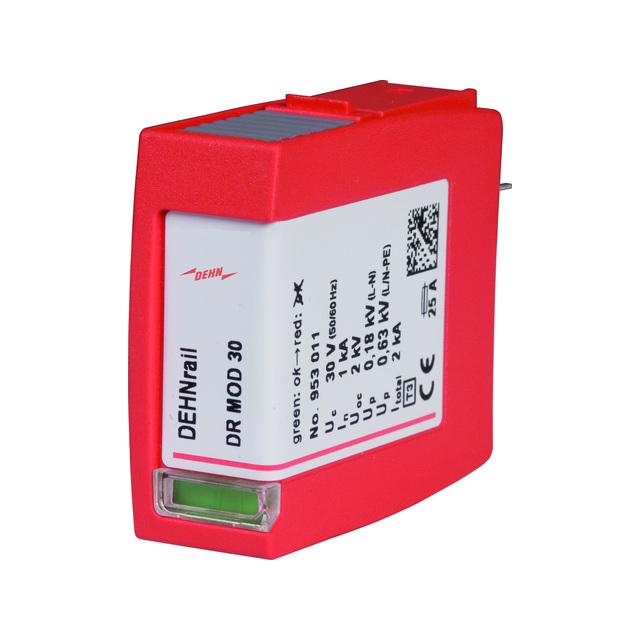 Moduł ochronny do ogranicznika przepięć DEHNrail, 2-biegun.