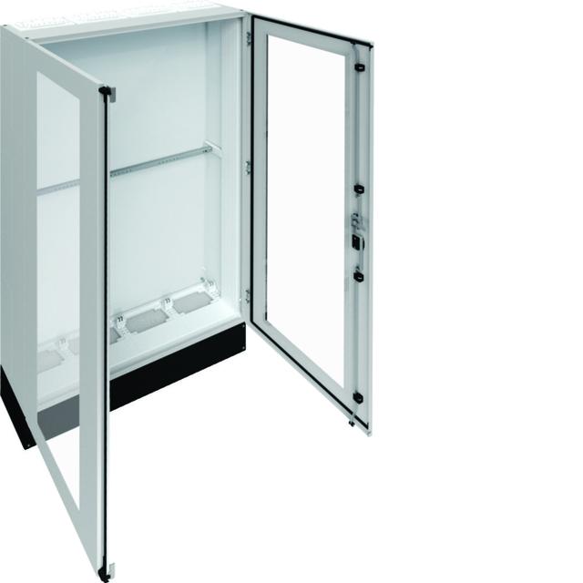 univers Rozdzielnica stojąca IP55 kl. II 1050x1850x275 + cokół 200mm drzwi transparentne FR24L2 HAGER