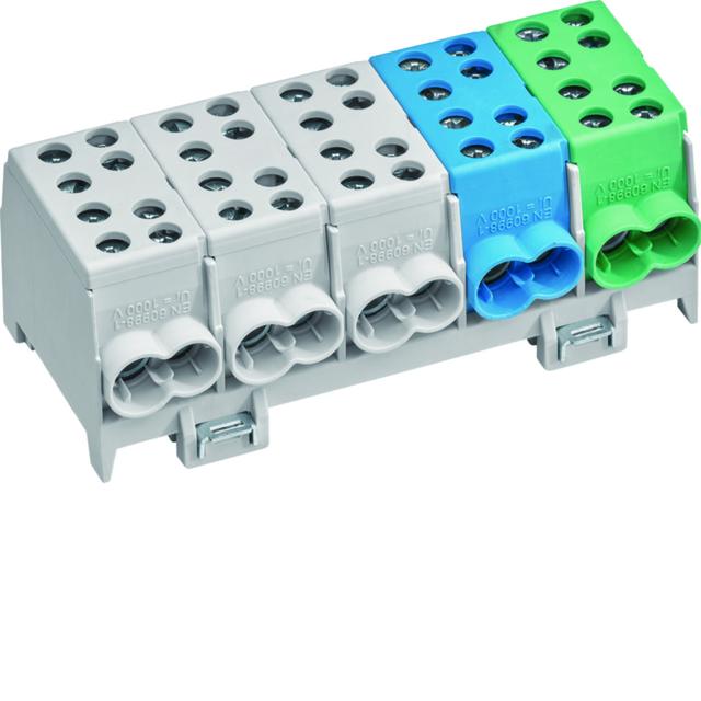 Zaciski rozgałęźne 5-polowe 4x35mm2 KH45A HAGER