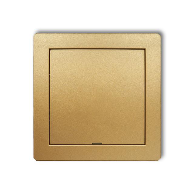 DECO Ramka pośrednia z zaślepką złota