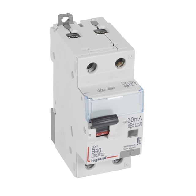 WYŁĄCZNIK RÓŻNICOWONADPRĄDOWY P 312 2P B 40A 30MA TYP A 10KA SERII DX3, Legrand