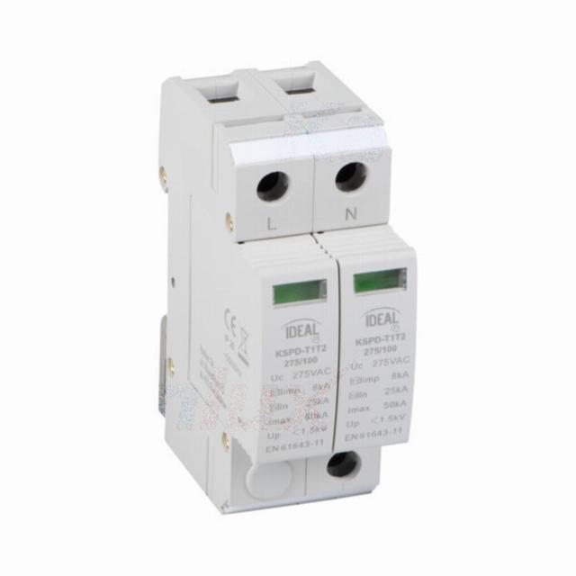 KSPD-T1T2 275/100 1PN Ogranicznik przepięć IDEAL TS KSPD-T1T2 275/100 1PN 2P KANLUX