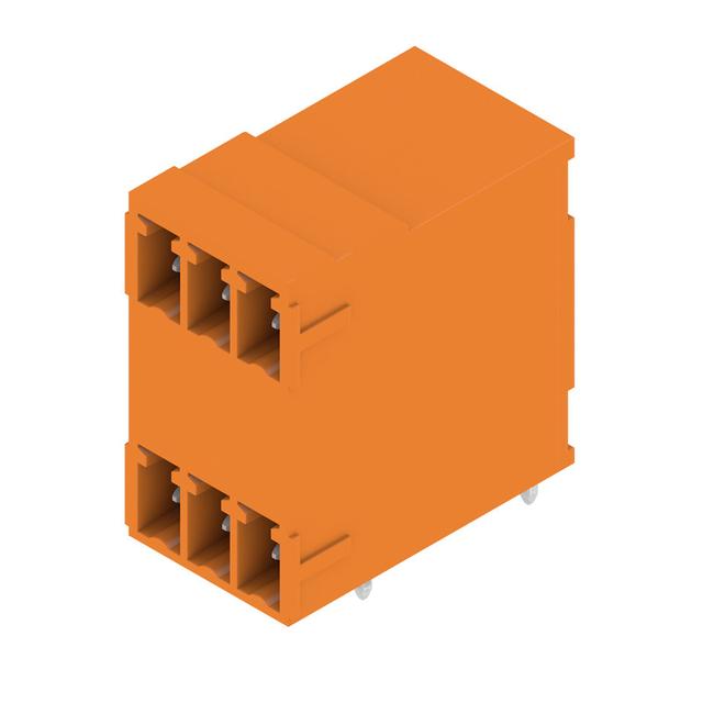 SCD 3.81/06/90G 3.2SN OR BX Wtyki PCB (złącza płyty), 3.81 mm, Liczba biegunów: 6, kąt odejścia: 90° /50szt./ 1972800000 WEIDMÜLLER