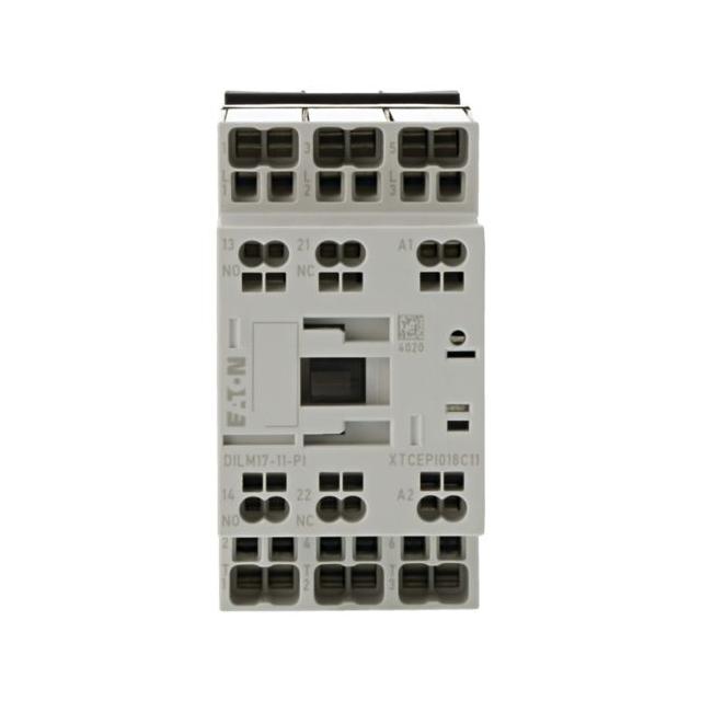 DILM17-11(220V50/60HZ)-PI Stycznik mocy DILM 7,5kW sterowanie 220VAC 50/60Hz 1Z+1R 199667 EATON