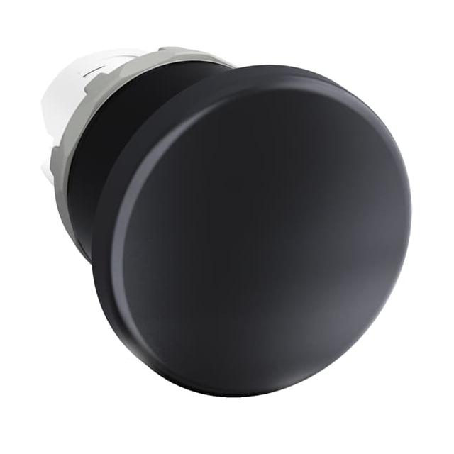 Przycisk grzybkowy czarny MPM1-10B