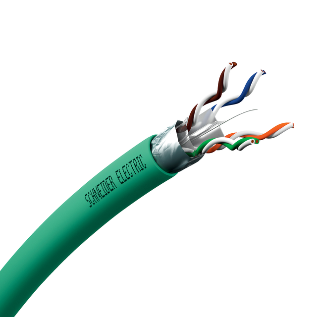 Kabel Actassi LAN F/UTP 2x4P Cat6 Euroclass D 250MHz LSZH 500m VDICD136228 Schneider
