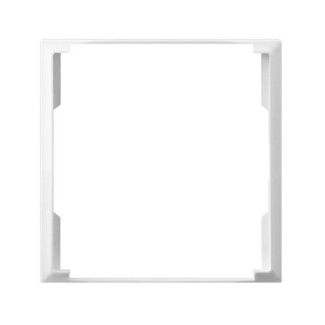ARIA Ramka ozdobna do gniazd podwójnych do ramek - kolor biały