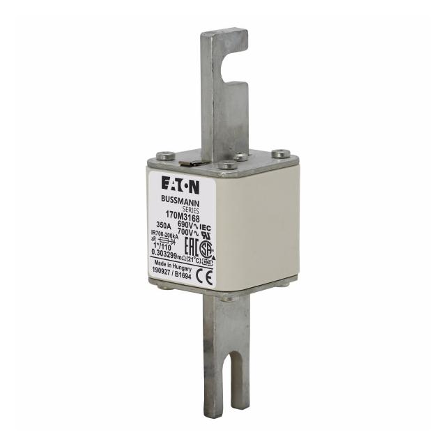 350A 690V 1*/110 aR INDICATOR FUSE Wkładka szybka 350A AC 690V rozmiar 1 45x45x134 mm 170M3168 EATON