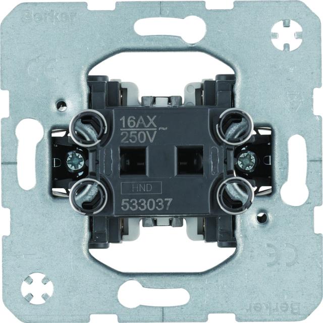 BERKER one.platform Łącznik 1-klawiszowy krzyżowy mechanizm samozaciski 533037 HAGER