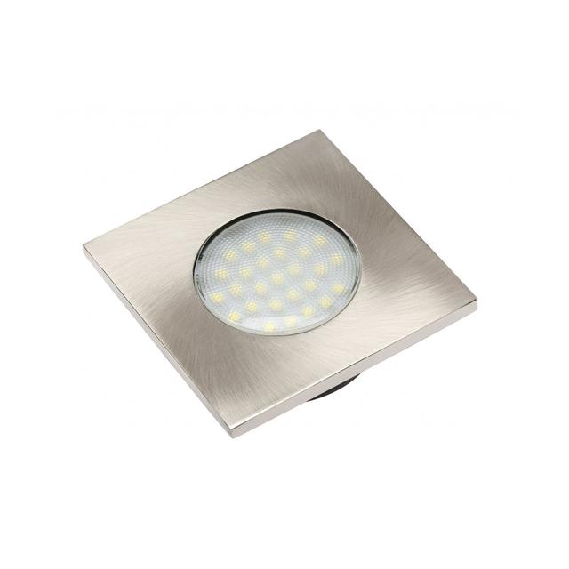 ZESTAW LEDOWY MARBELLA PLUS, WPUSZCZANY, 3X KWADRAT 27 LED 3528SMD, 230VAC, 1.5W, 6400K