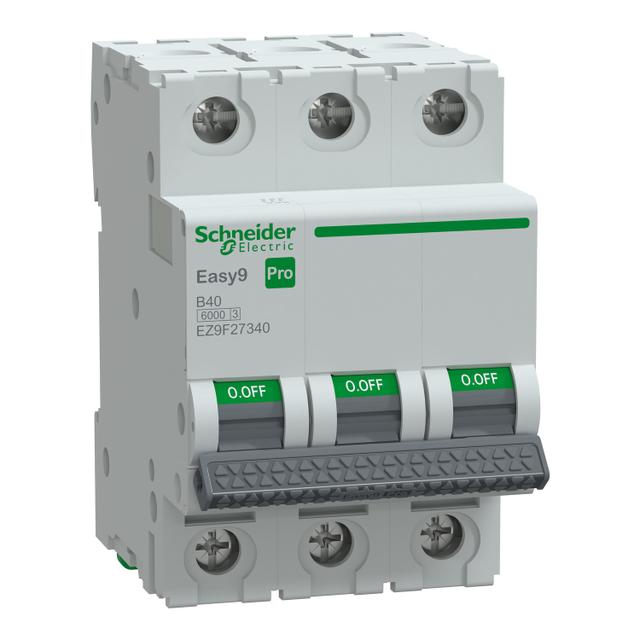 Wyłącznik nadprądowy Easy9 PRO 6kA 3P B40A EZ9F27340 Schneider