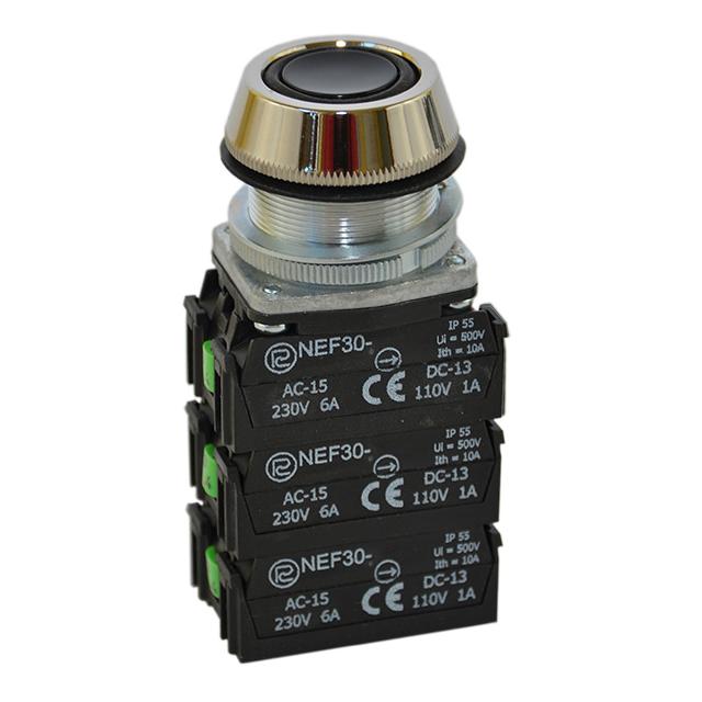Przycisk NEF30-UK5XY czarny W0-NEF30-UK 5XY S PROMET