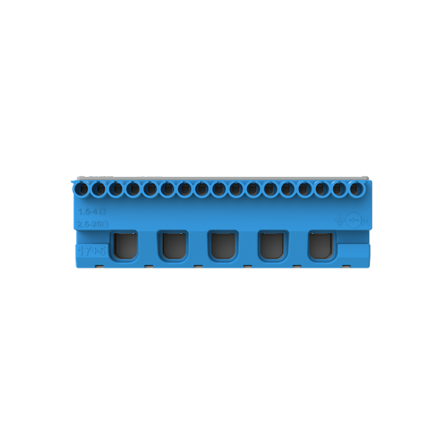 Listwa zaciskowa wtykowa N 17*1,5-4mm2+5*25mm2