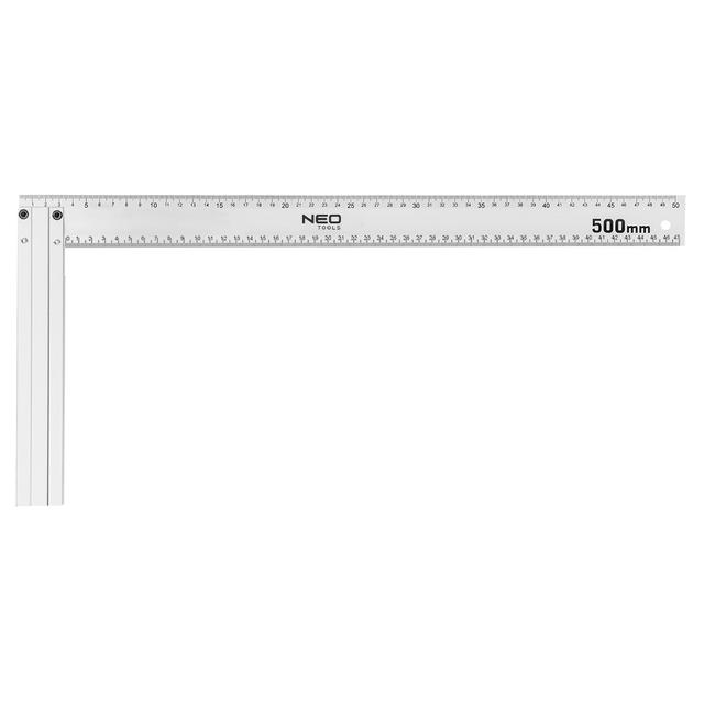 Kątownik budowlany aluminiowy 500 x 235 mm GTX 72-147 GTX Poland