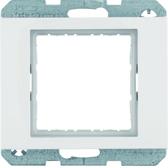 BERKER K.1 Zestaw adaptacyjny do modułów systo 45x45mm biały połysk 14407009 HAGER