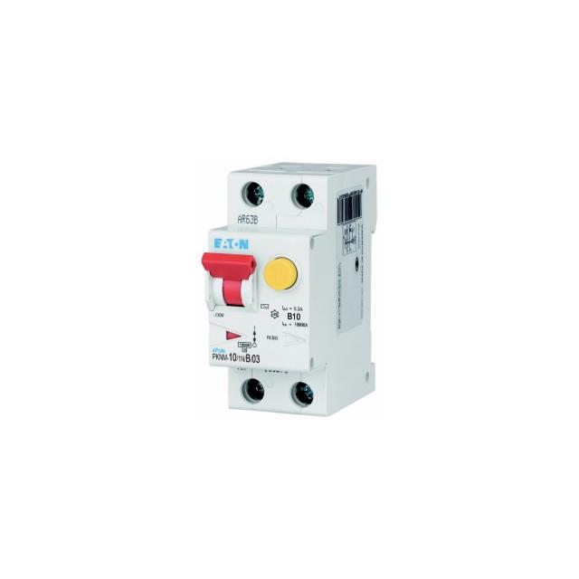 Wyłącznik różnicowo-nadprądowy 2P 10A B 0,3A typ AC PKNM-10/1N/B/03-MW 236069 EATON