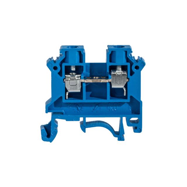 ZSG1-4.0Nn ,  Złączka szynowa gwintowa, seria NOWA, 4,0 mm2, TS 32,35, 1 tor, niebieski