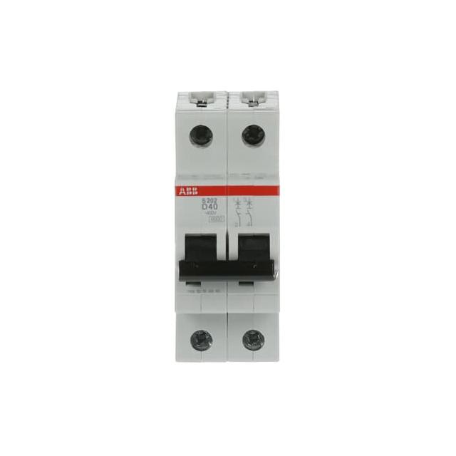S202-D40 Wyłącznik nadprądowy 6kA 2P D40A 2CDS252001R0401 ABB