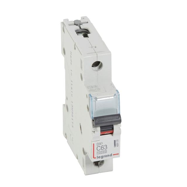 Wyłącznik Nadprądowy S 311 1P C63A 10000A DX3 409120 LEGRAND