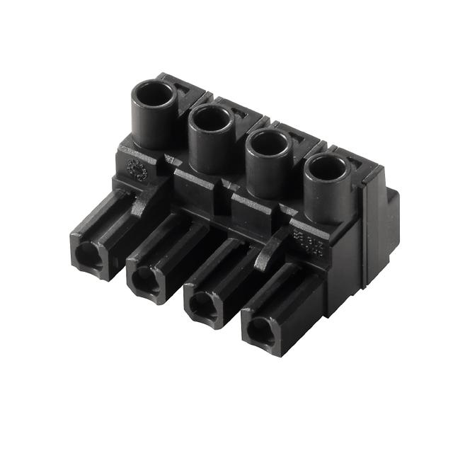 BLZ 7.62HP/04/180 SN BK BX Złącze kablowe do płytek drukowanych /100szt./ WEIDMULLER