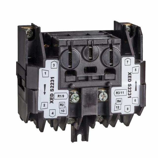 Harmony XAC Blok styków samoczynny powrót 2 pole montaż z przodu