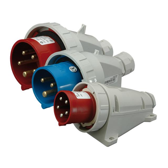 125A 400V 3P+PE Wtyk odbiornikowy stały IP67 EPH 12543 004482074 ETI
