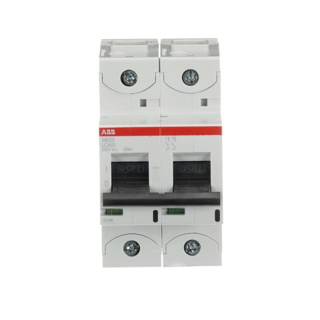 S802S-UCK63 Wyłącznik nadprądowy 50kA AC/DC 2P UCK63A 2CCS862001R1597 ABB