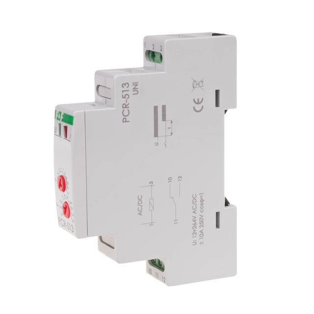 przekaźnik czasowy rewersyjny, styki: 1NO/NC UNI