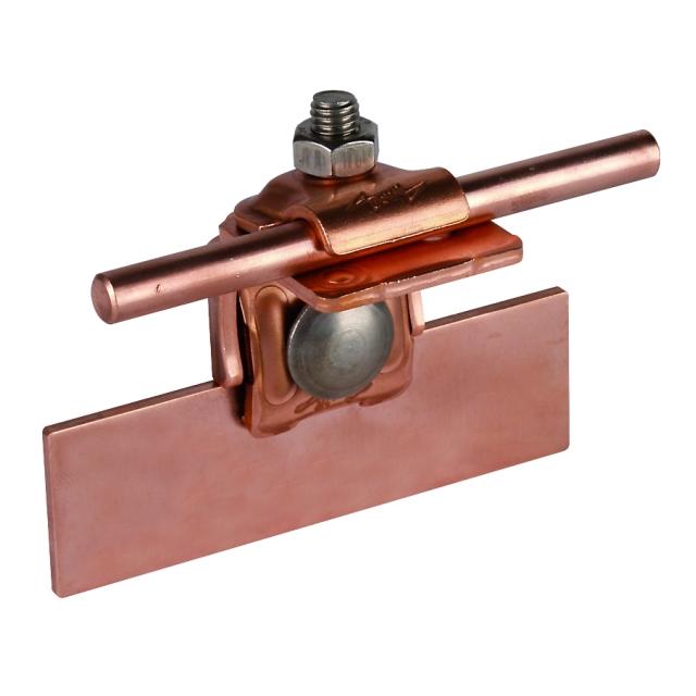 Zacisk krawędziowy wygięty 0,7-8 mm, Cu