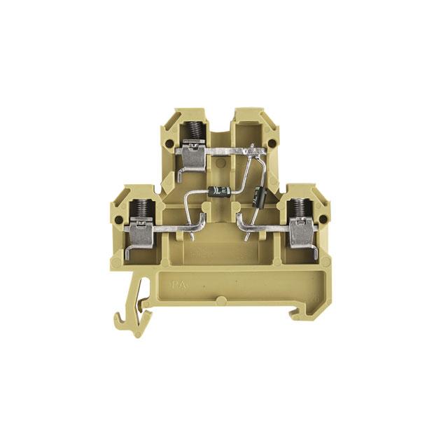 DK 4/35 2D GET.SCH. A2 Złączki szynowe z elementami elektronicznymi, nr katalogowy 0396860000