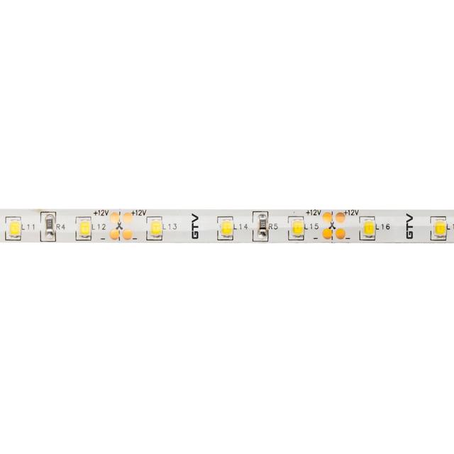 TAŚMA FLASH 2835, 300 LED ZIMNY BIAŁY, 30W WODOODPORNA 8MM, ROLKA 5M