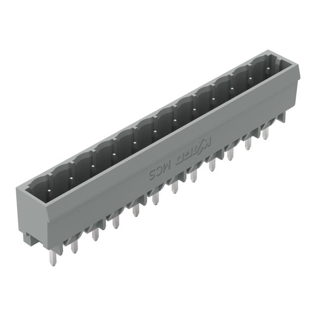 MCS-MIDI Classic wtyk 12-bieg. szary raster 5 mm /100szt./ WAGO