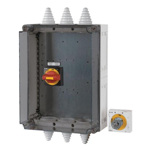 NZM2-XCI45-TVDVR Obudowa izolowana z pokrętłem czerwono-żółtym IP65 279356 EATON