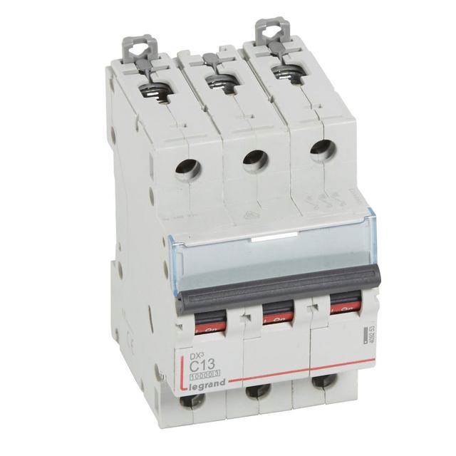 Wyłącznik Nadprądowy S 313 3P C13A 10000A DX3 409253 LEGRAND