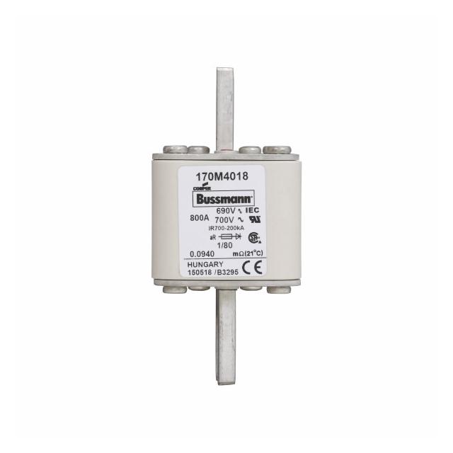 800A 690V 1/80 aR INDICATOR FUSE Wkładka szybka 800A AC 690V DIN 1 53x53x108 mm aR DIN, 170M4018 EAT