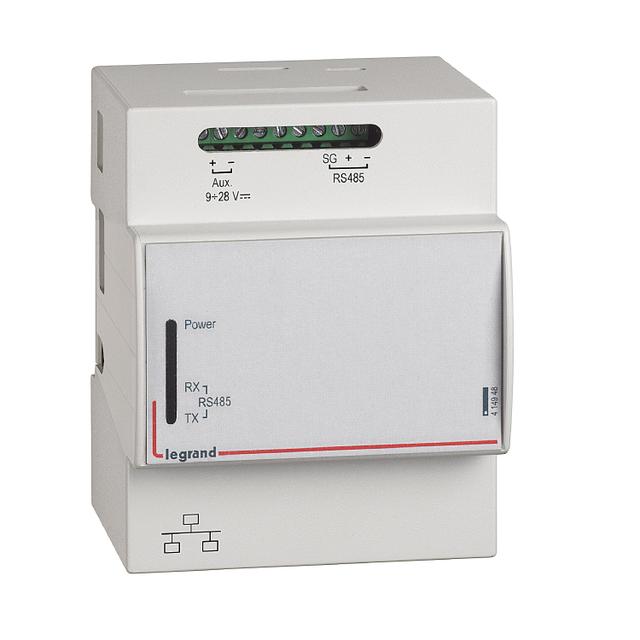 Serwer Sieciowy Do 32 Urządzeń Pomiarowych - Modułowy 414948 LEGRAND