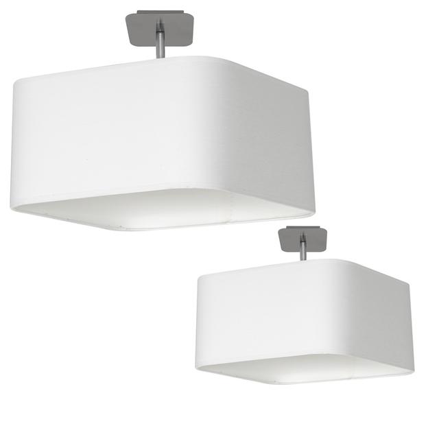 Milagro lampa wisząca Napoli E27 biały/chrom ML6361