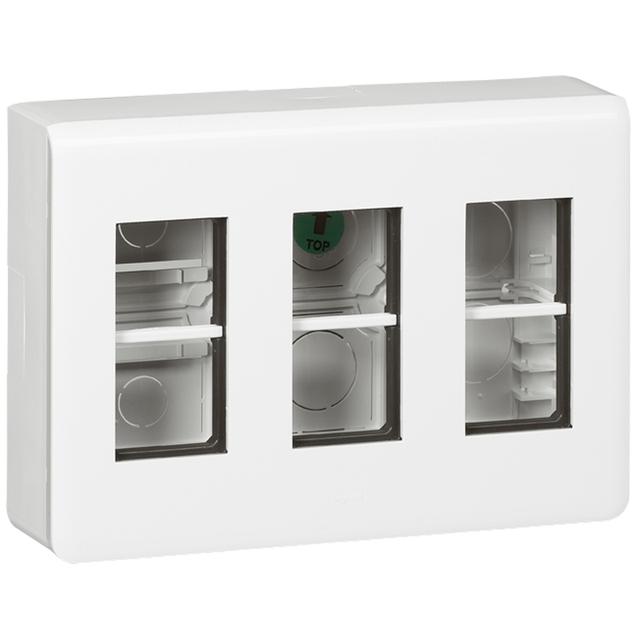Mosaic Zestaw Do Montażu Natynkowego 3x4 Moduły Pionowo 078887L LEGRAND
