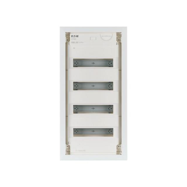 KLV-48UPS-F Rozdzielnica modułowa podtynkowa płaska 4x12 kl.II IP30 zawiera listwy N/PE 178820 EATON