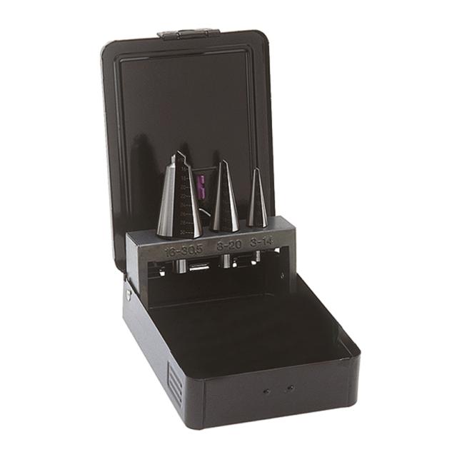 Zestaw wierteł łuszczących HSS do blach o 3-30 mm 231312 HAUPA
