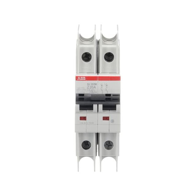 SU202M-Z20 Wyłącznik nadprądowy 10kA 2P Z20A 2CDS272337R0488 ABB