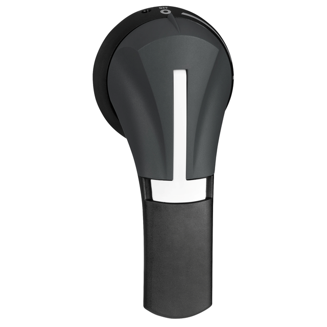 Uchwyt obrotowy bezpośredni boczny lewy czarny IP65 100/400A