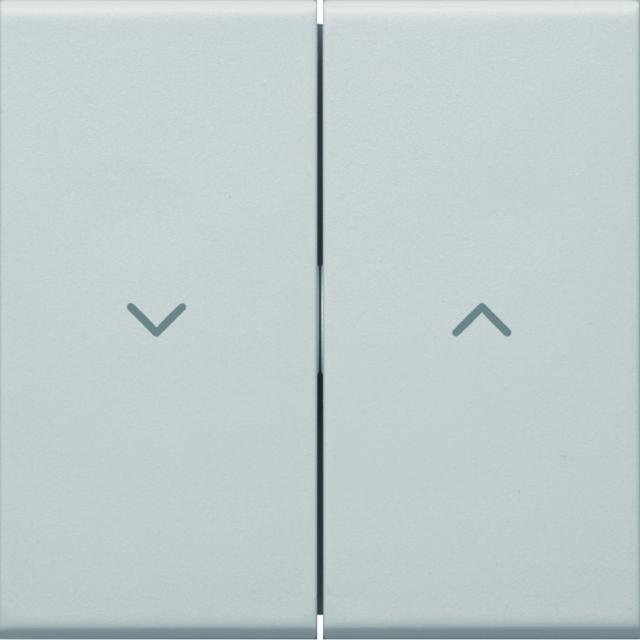 tehalit.WA Klawisze symbol  strzałki  do łącznika żaluzjowego PC-ABS jszary