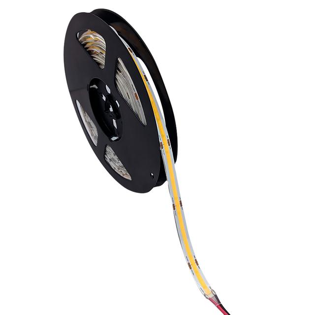 LCOB 10W/M 24 IP65-CW Taśma LED rolka 5m 24 DC LCOB 10W/M 24 IP65-CW barwa chłodnobiała 6500K 1m = 1