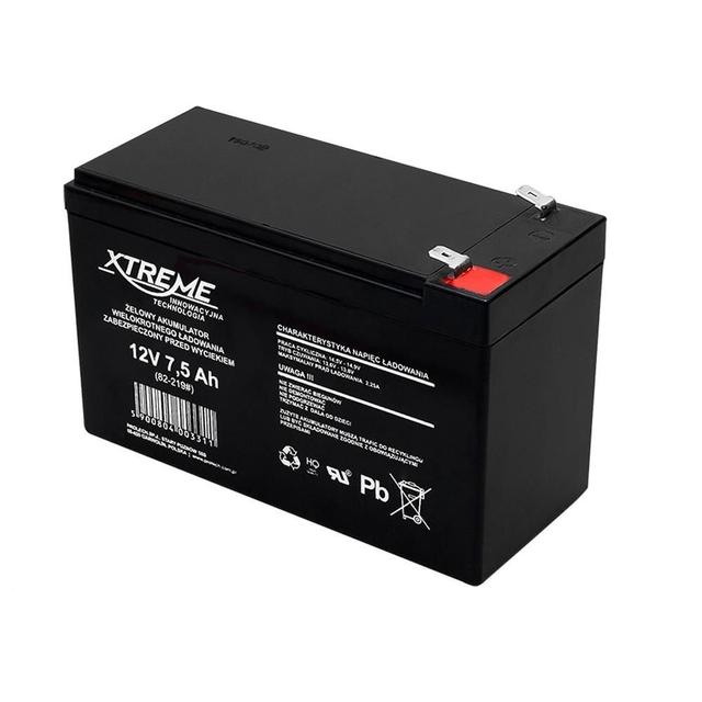 Akumulator żelowy 12V 1,3Ah AKU-12V MAX-AKU-12V F&F