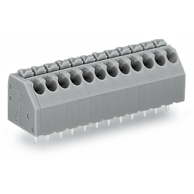 listwa zaciskowa do pł. drukowanych 12-bieg. szara raster 3,5 mm